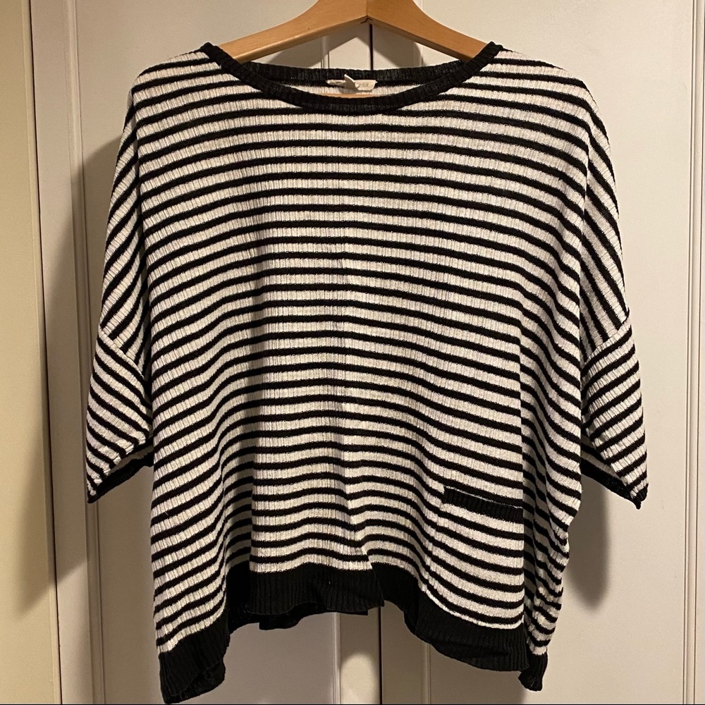 Eileen Fisher short sleeved sweater
